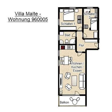 Malte 5 Apartamento *